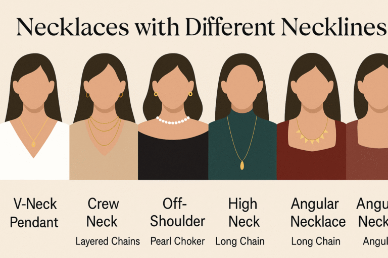 How to Style Necklaces With Every Neckline – Styling Guide 2025