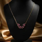 2-in-1 Gold Plated Floral Pendant – Open & Close Style 2 (1)