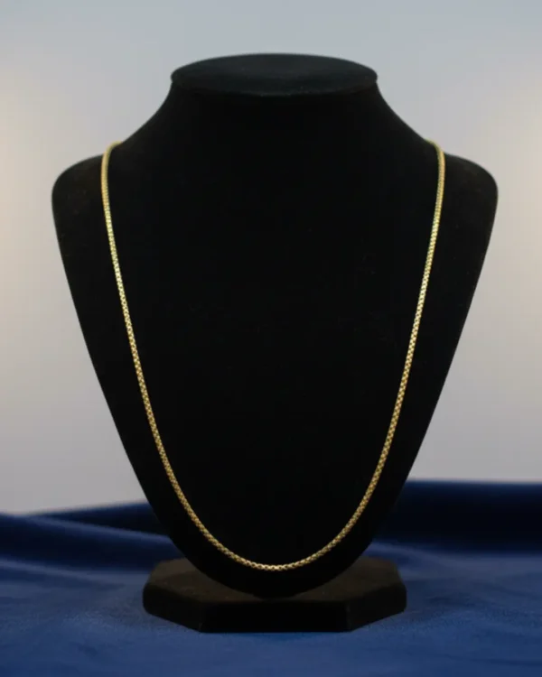 Classic Gold Plated Chain Necklace - Anti Tarnish 2