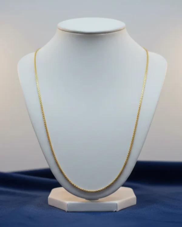 Classic Gold Plated Chain Necklace - Anti Tarnish 3