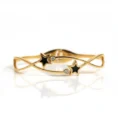 Gold Plated Star Design Kada Bracelet 1
