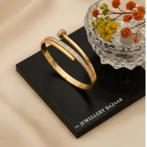 Luxury keel shape Gold Plated Kada Bracelet – Anti Tarnish