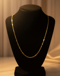 Minimal Gold Plated Chain Necklace - Anti Tarnish