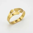 Modern Sculpted Gold Plated Kada Set – Bold, Anti Tarnish, Designer Finish 2