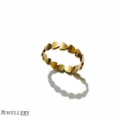 Golden Hearts Band Ring – Anti Tarnish