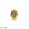 Regal Watch Dial Gold Plated Adjustable Ring – Anti Tarnish