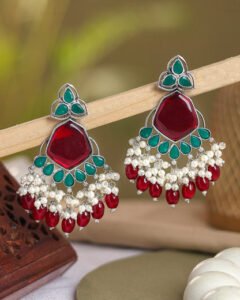 Raagini Oxidised Dangler Earrings