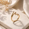 Radiant Multi-Stone Adjustable Anti Tarnish Ring
